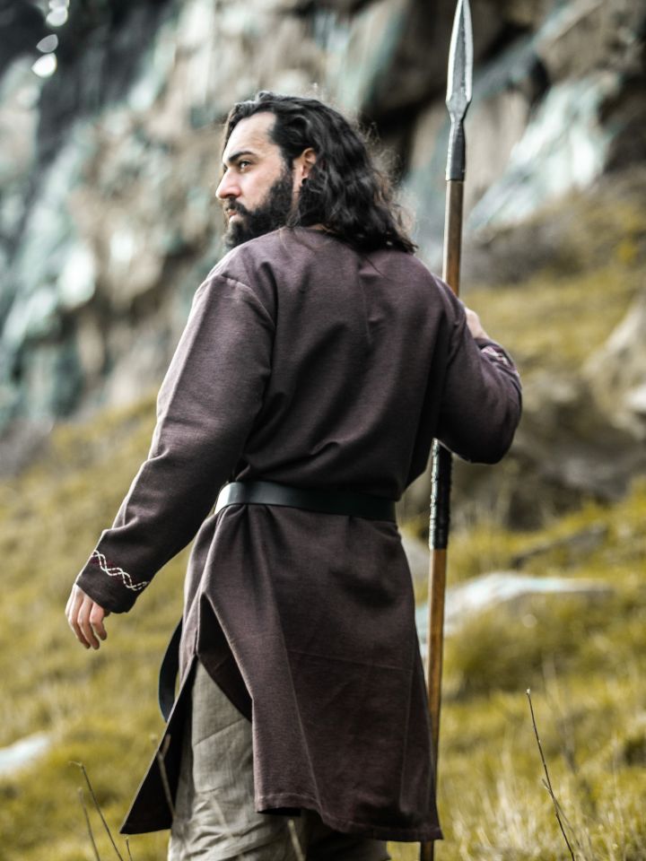 Viking tunic Fenrir brown 2