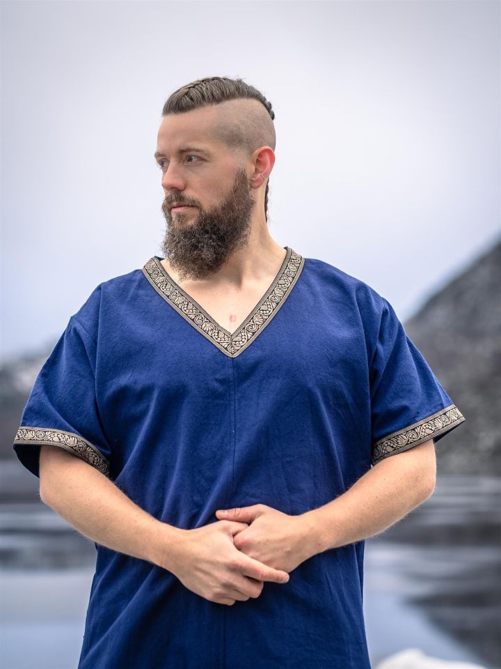 Viking tunic shortam Loki Blue - 4XL 2