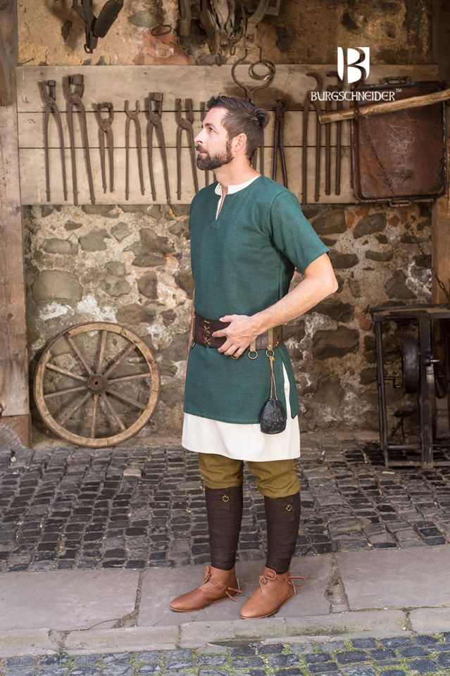 Short sleeve tunic Aegir green XXL 2