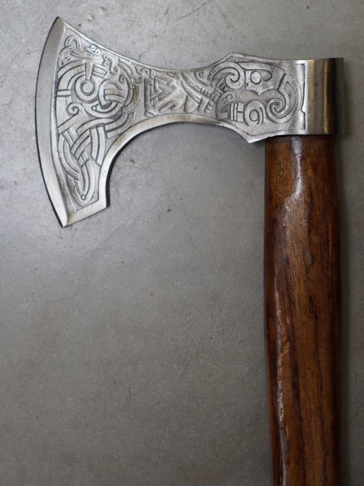 Viking axe with ornaments 2