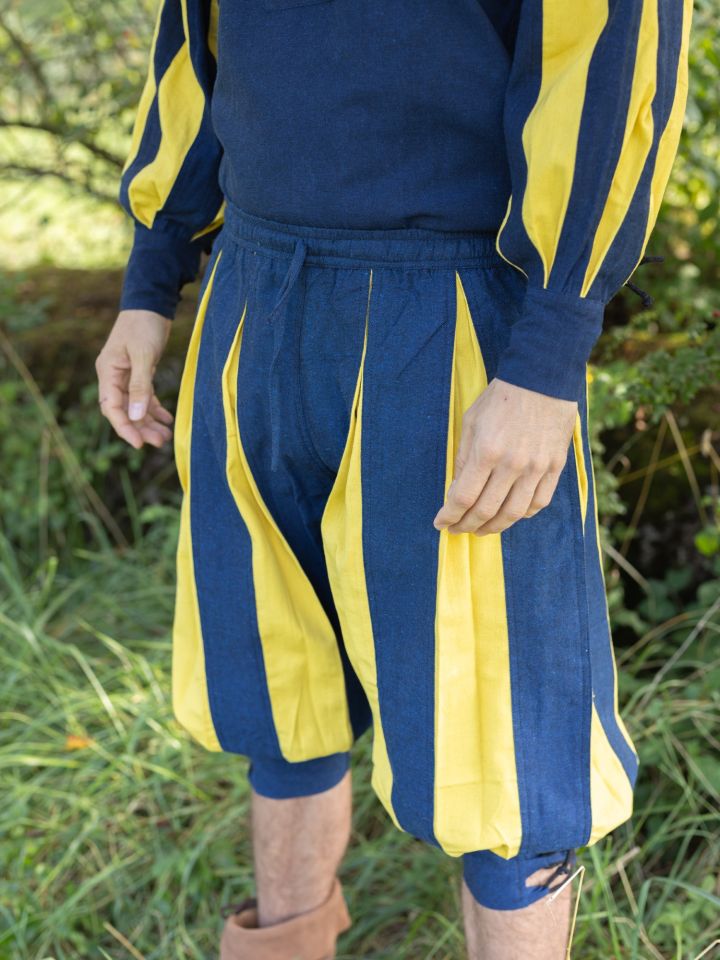 Landsknecht trousers Morold blue-yellow S/M 2