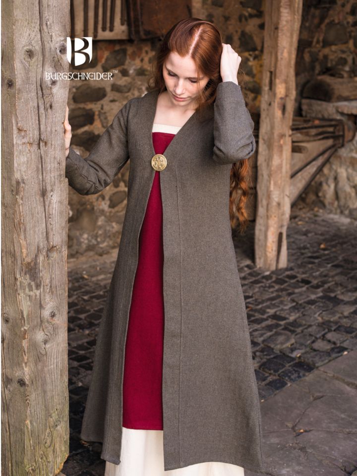 Birka coat Siggi olive-grey 2