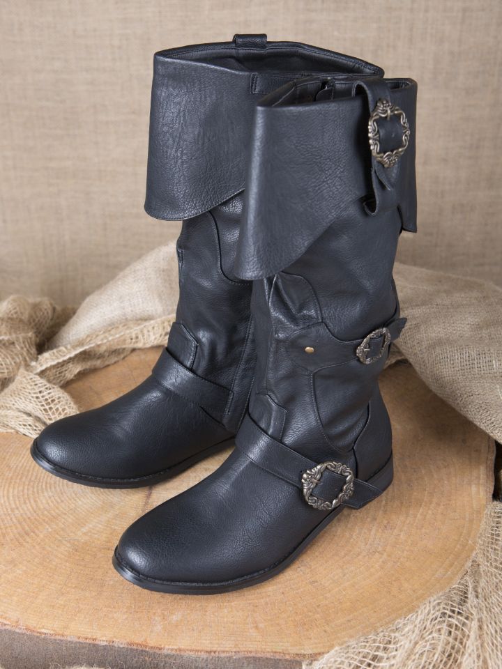 Pirate boots black 2