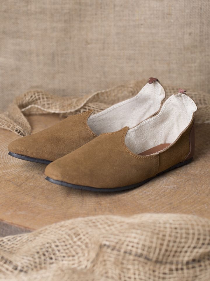 Medieval shoes Johanna brown 2