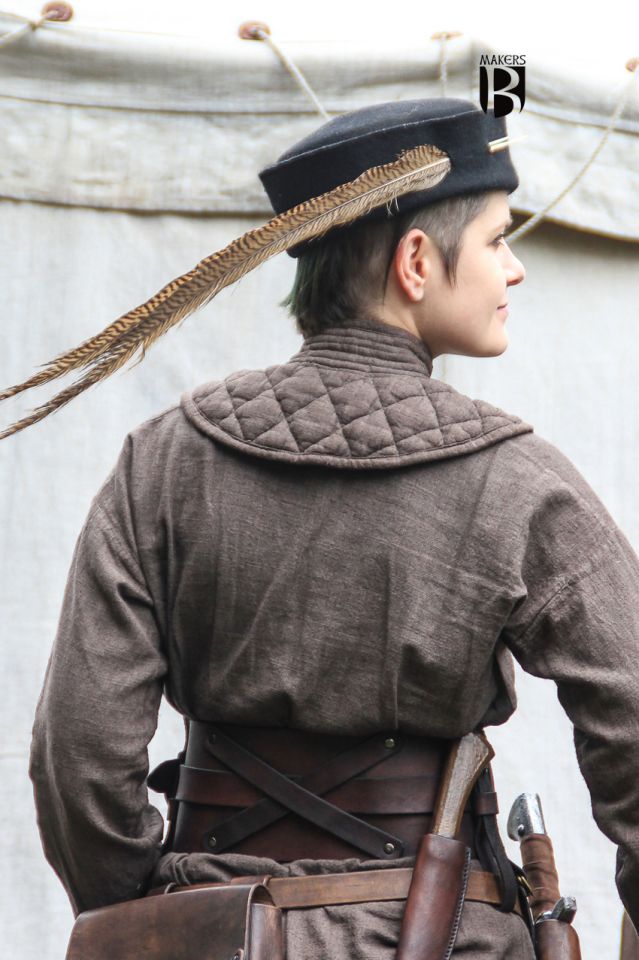Padded collar thunder base brown 2