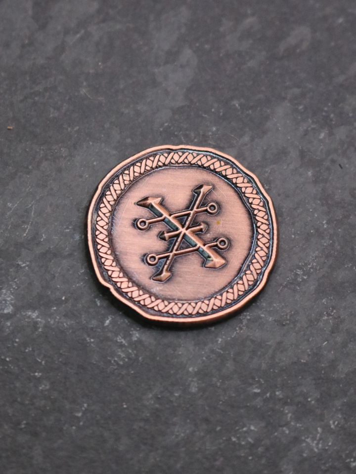 LARP Coin "Dragon" Copper 2