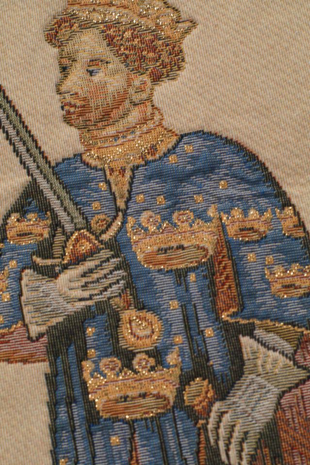 Tapestry "The three heroes" 2
