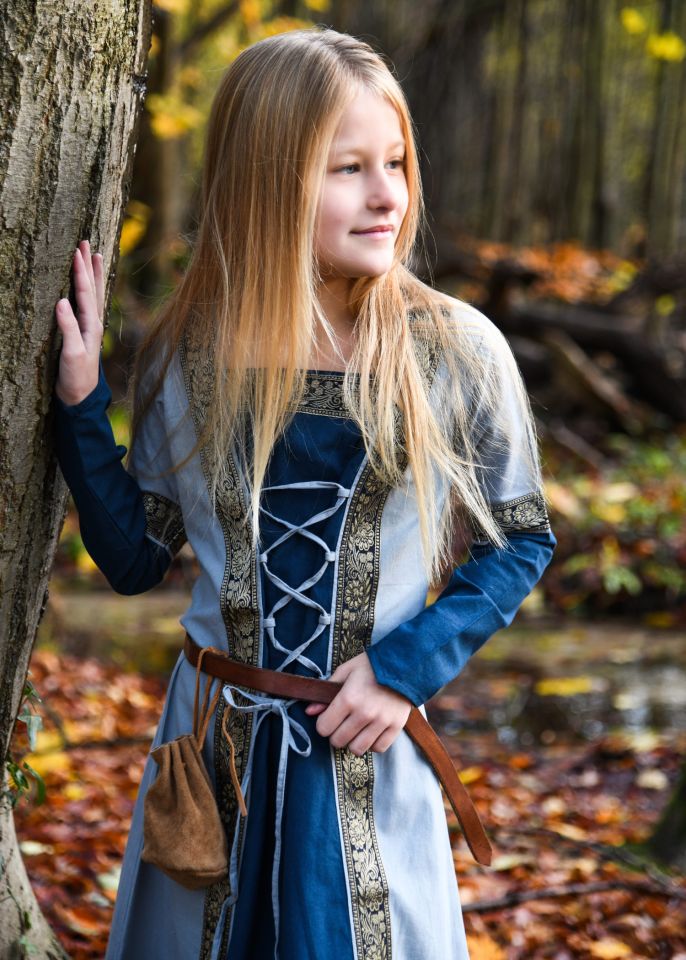 Children's dress Eleanor blue 110 2