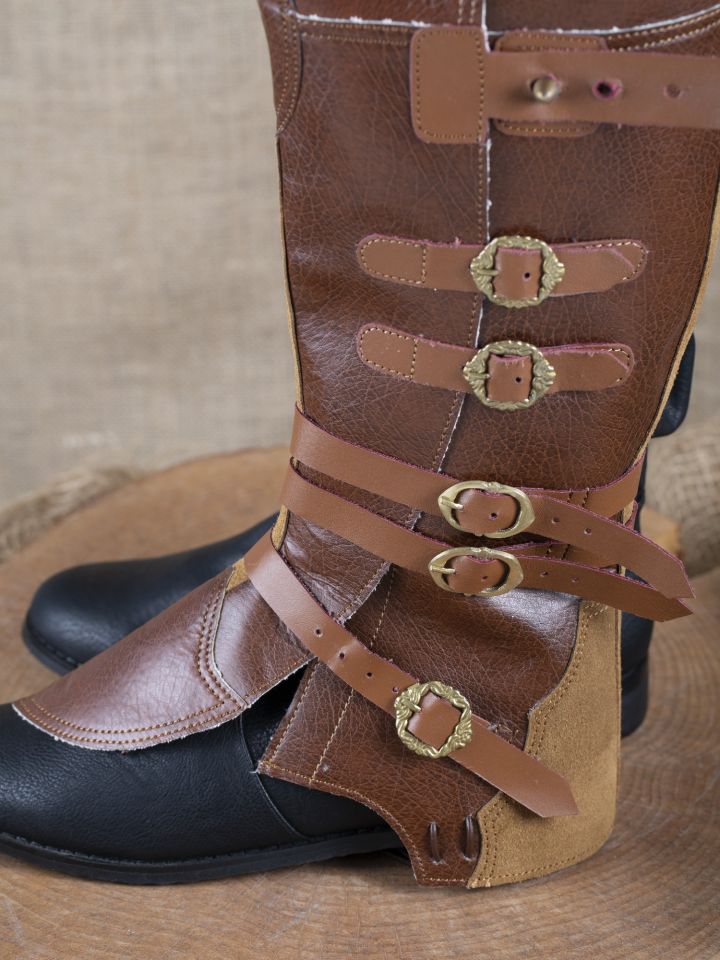 Brown gaiters 2