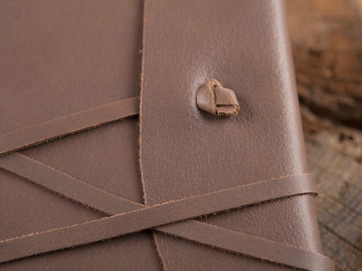 Diary in cover -brown- 2