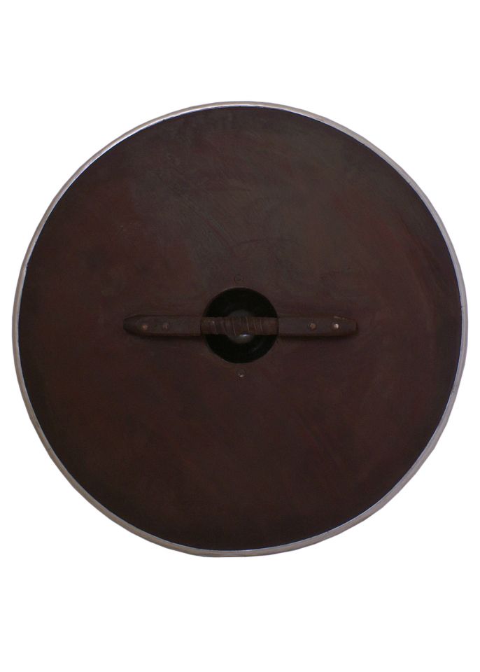 Large wooden round shield 2