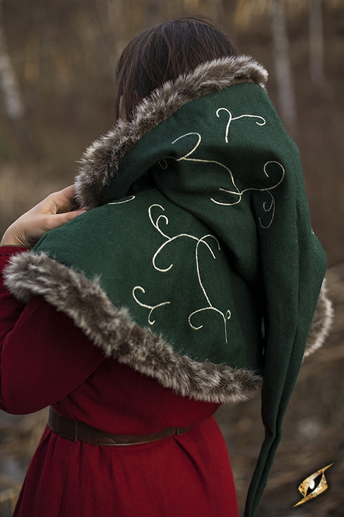 Gugel with fur trim green L/XL 2