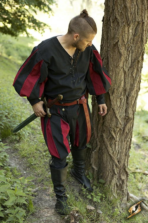 Shirt Landsknecht black-red XL 2