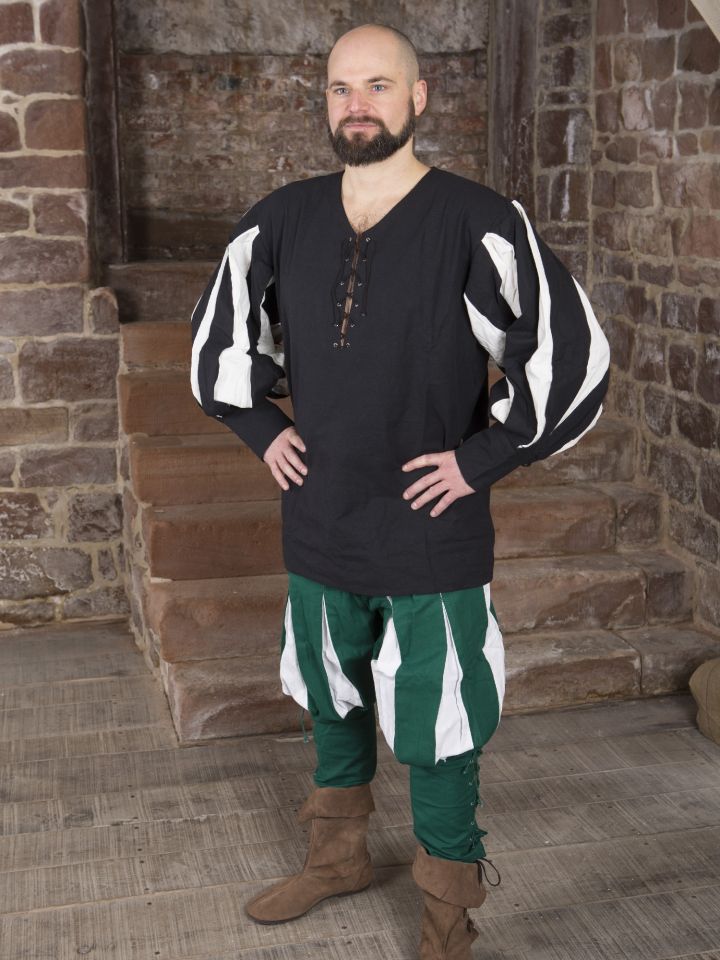 Shirt Landsknecht black and white XL 2