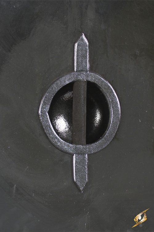 LARP round shield with fittings 2