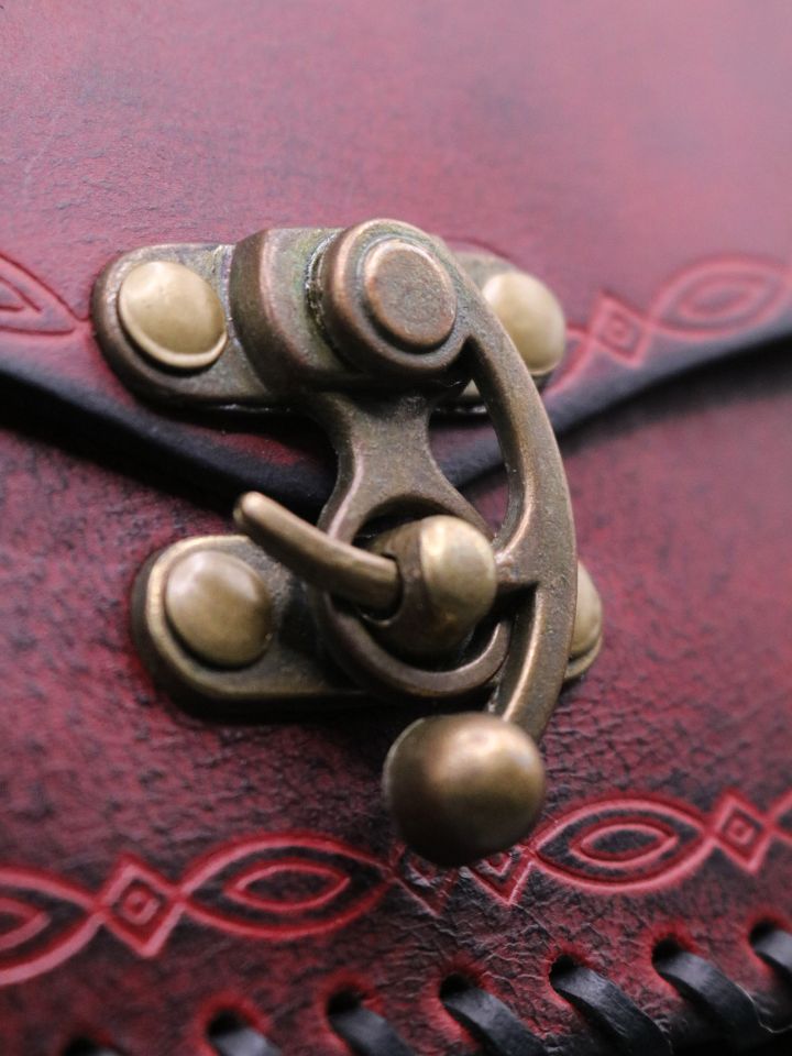 Belt bag with red decoration 2