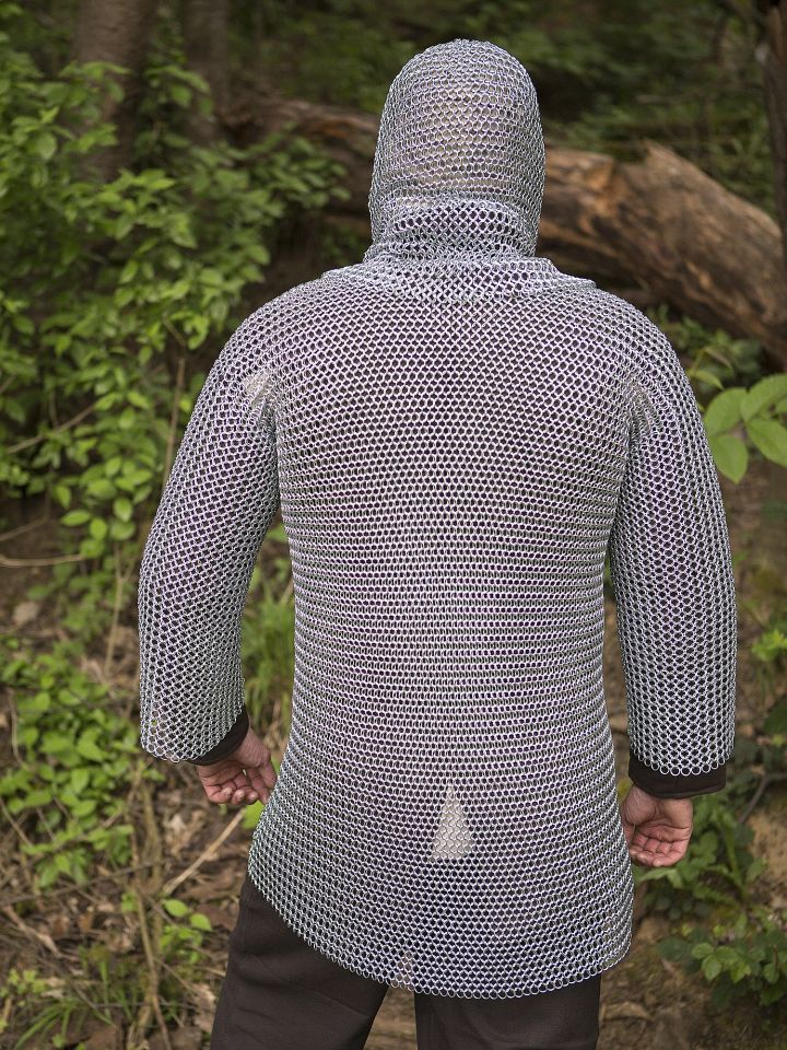 Chain mail with hood 2