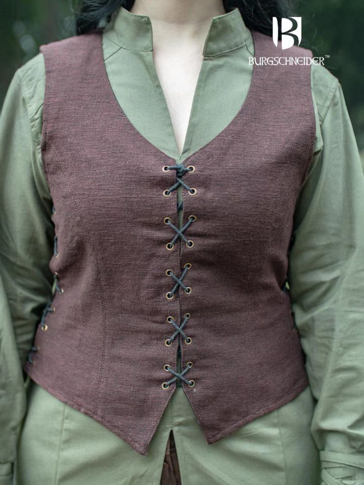 Marian vest brown 2