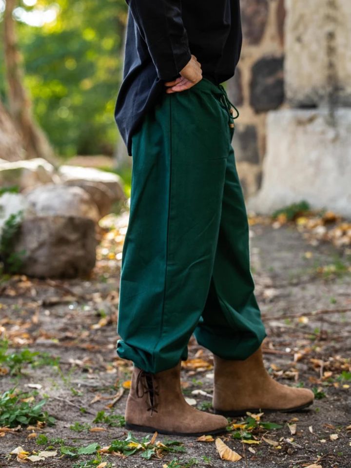 Waistband trousers fir green M 2