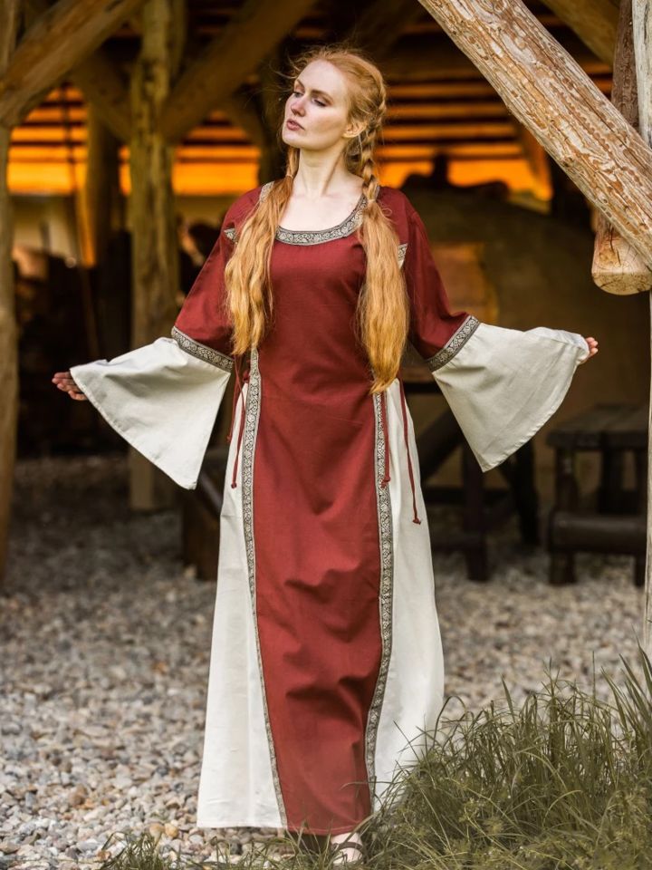 Klarissa dress red-nature M 2