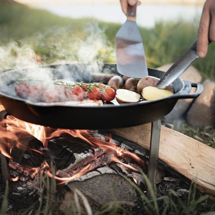 Fire pan with handles 25 cm 2
