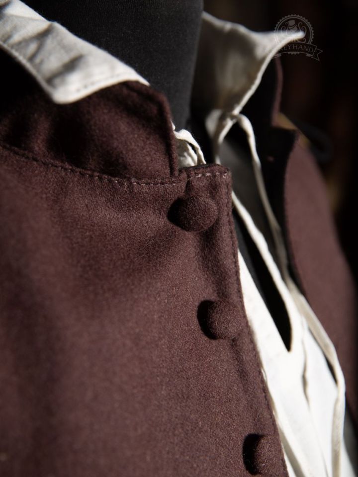 Musketeer jacket Quentin brown XXL 2