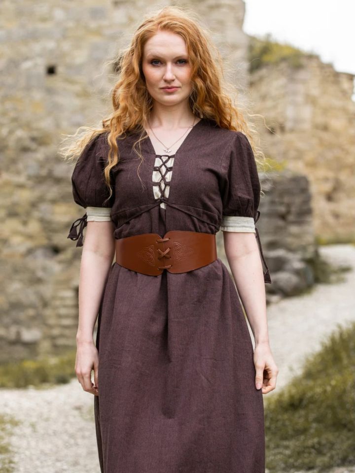 Summer dress brown S 2
