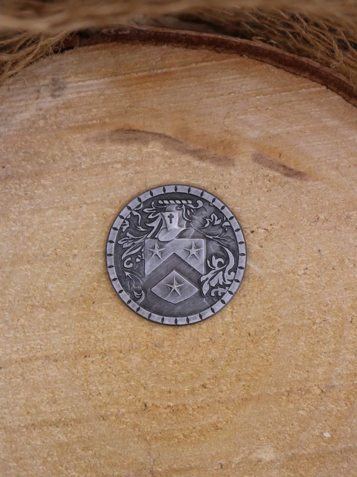 Larp coin "Middle Ages" silver 2
