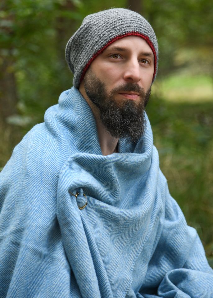 Wool hat gray 2