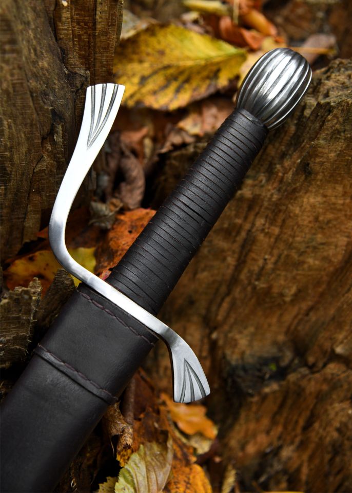 Falchion with leather sheath SK-B 2