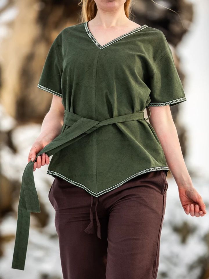 Viking tunic Matilda green S 2