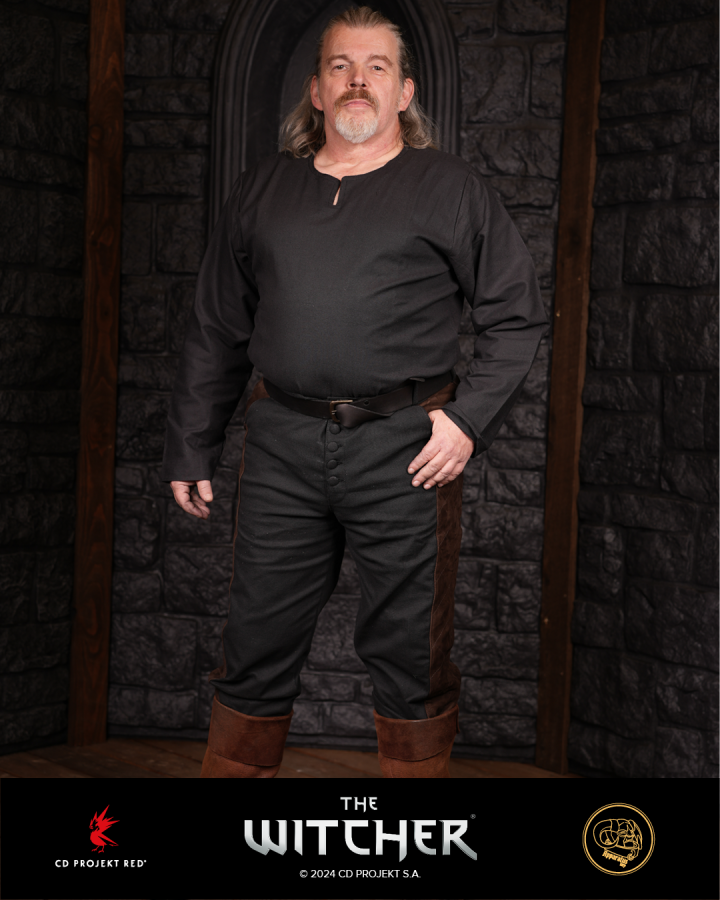 Geralt trousers - quilted black 2
