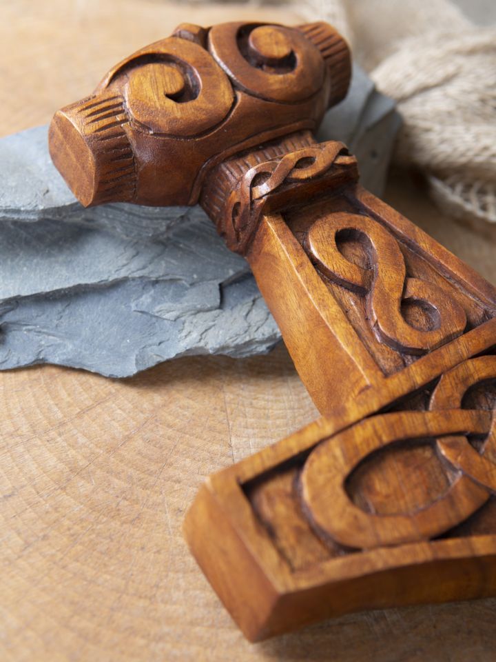 Viking wall decoration Thor's hammer 2