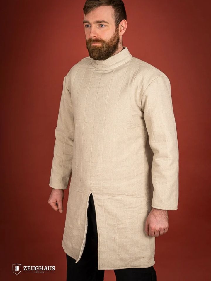 Infantry gambeson natural 2