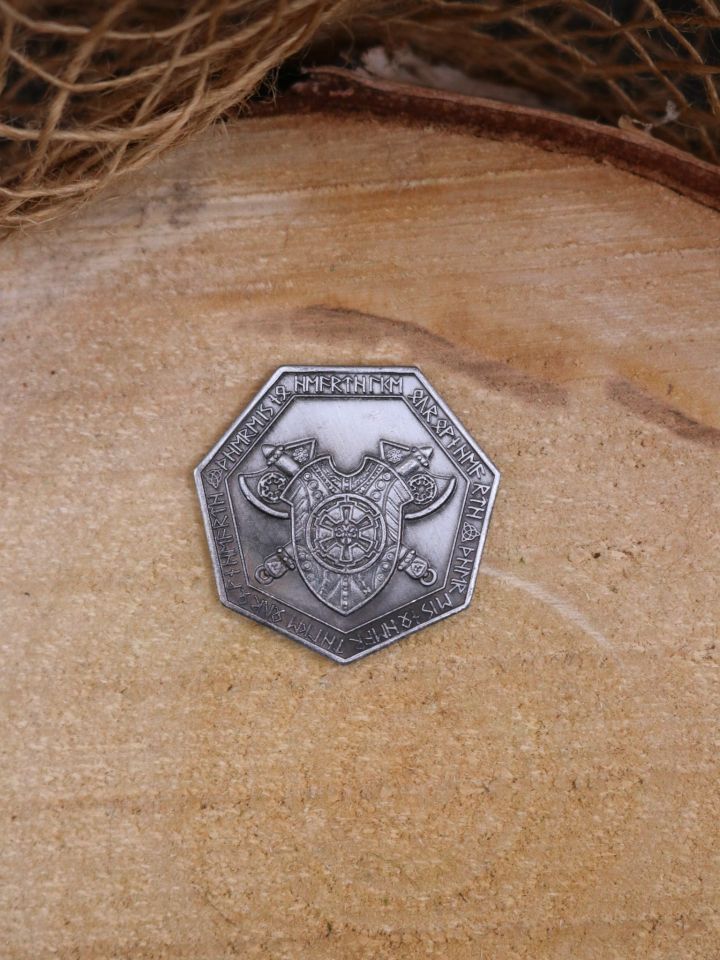 LARP coin "Dwarf" silver 2