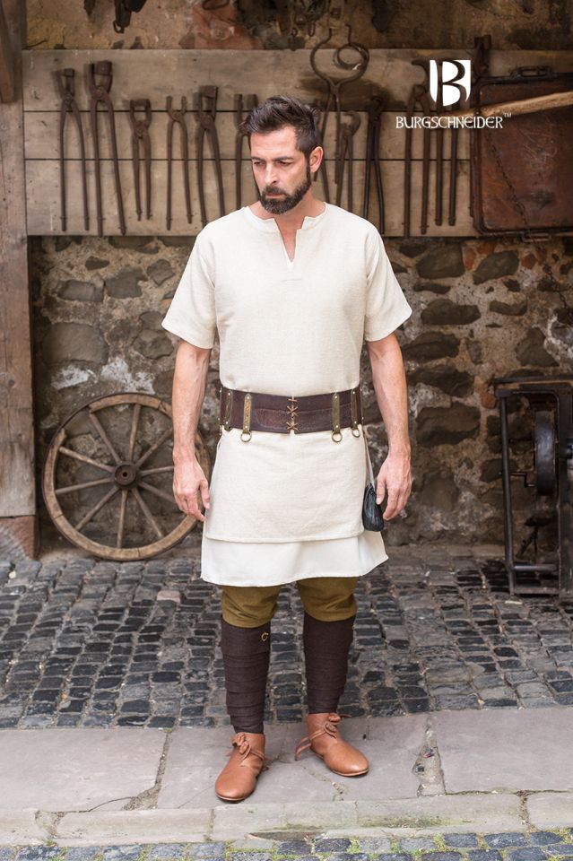 Short sleeve tunic Aegir hemp 3
