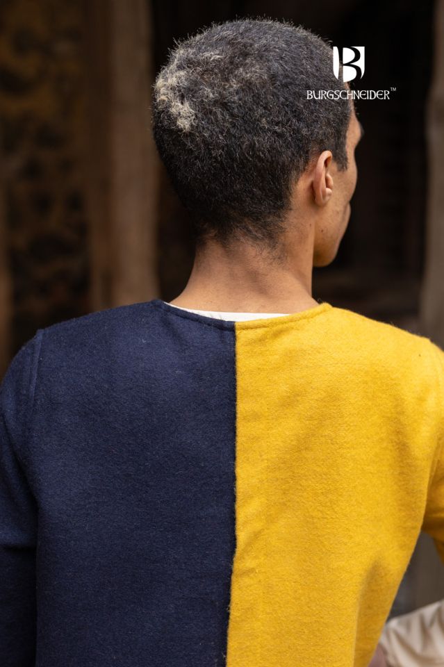 Right side Surcoat Aleran - Wool yellow M 3