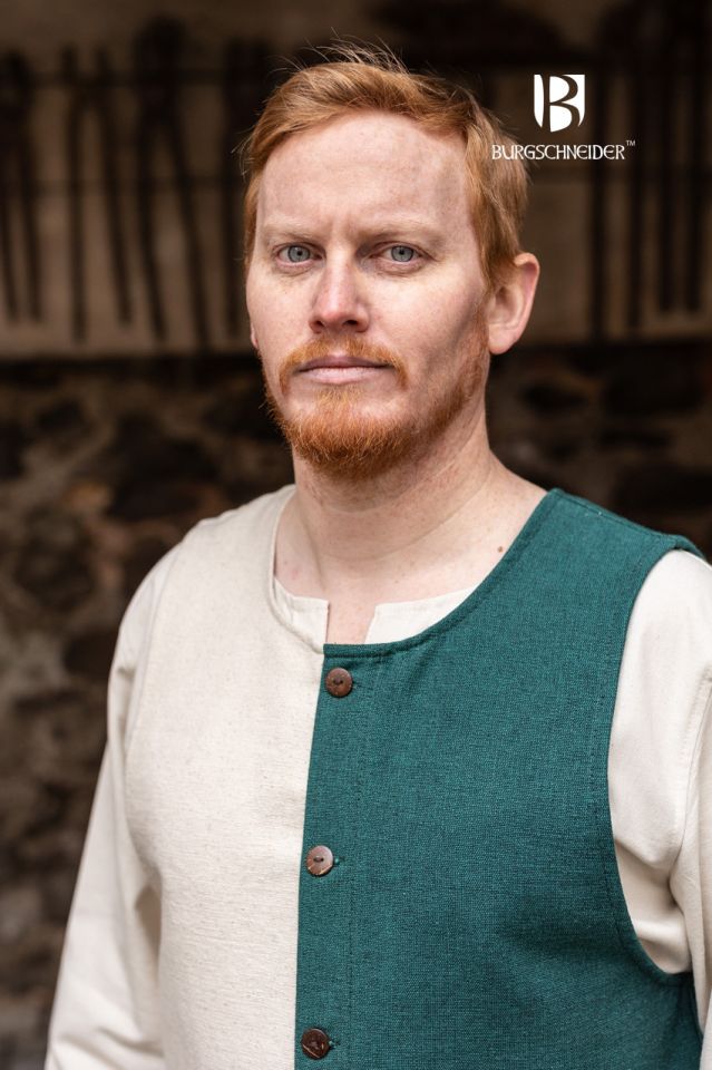 Right side tabard Auderic - natural 3