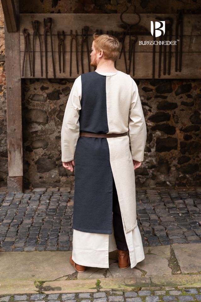 Left side tabard Auderic - black L 3