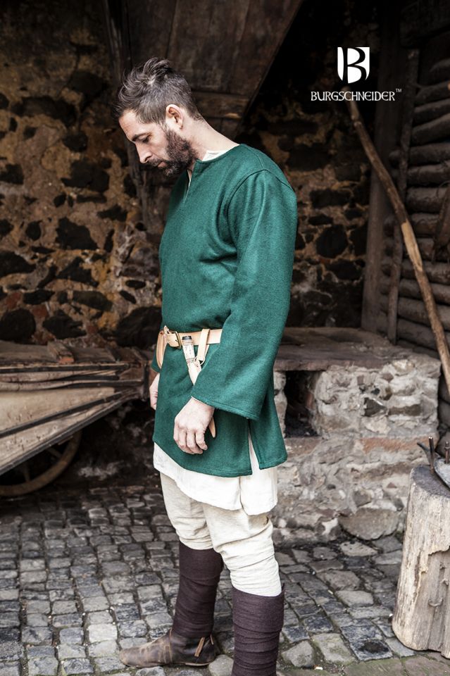 Wool tunic Lodin green L 3
