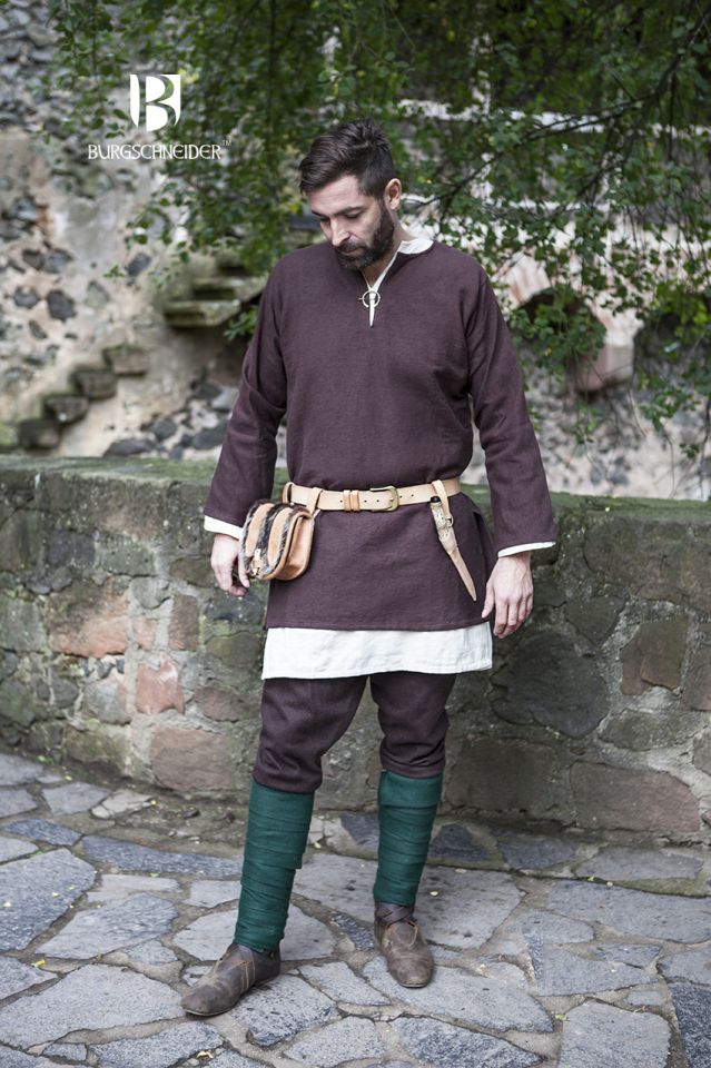Short tunic Erik brown 3