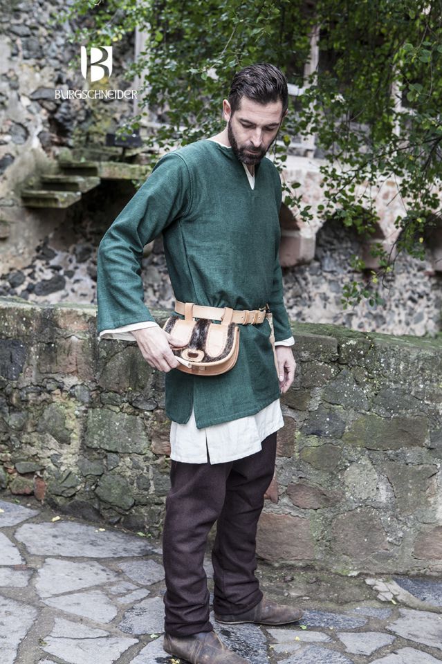 Erik short tunic dark green 3