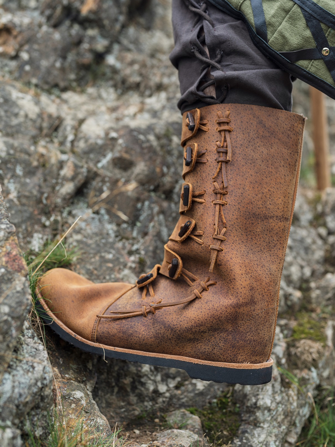 Viking boots Odin brown 3