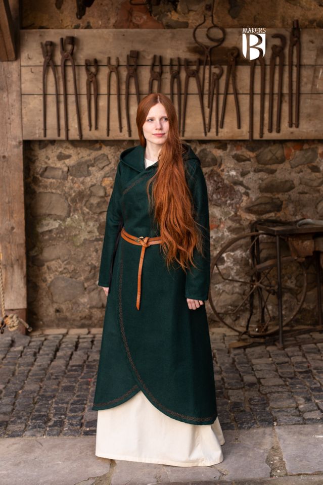 Enya coat green 3