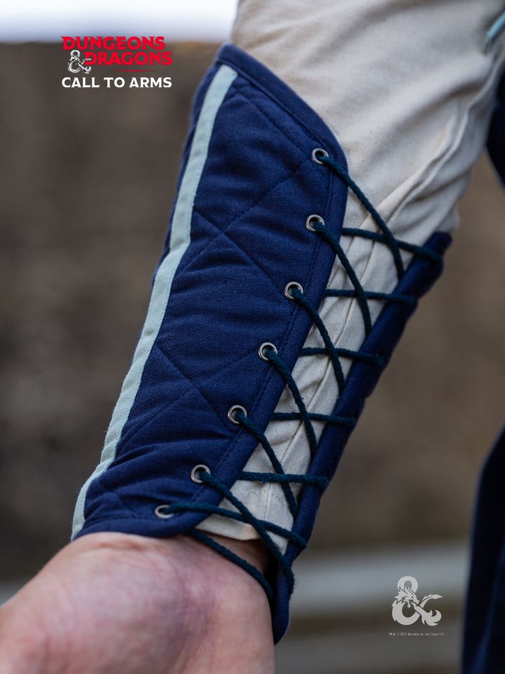 D&D Cleric bracers dark blue-ice blue 3