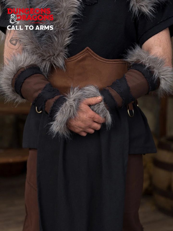 D&D Barbarian bracers brown-black XXL/XXXL 3