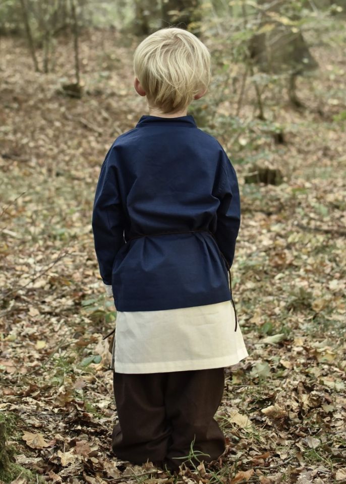 Children's medieval shirt blue 3