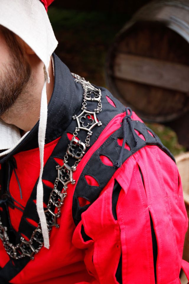 Imperialis stripe sleeves red-black L/XL - single 3