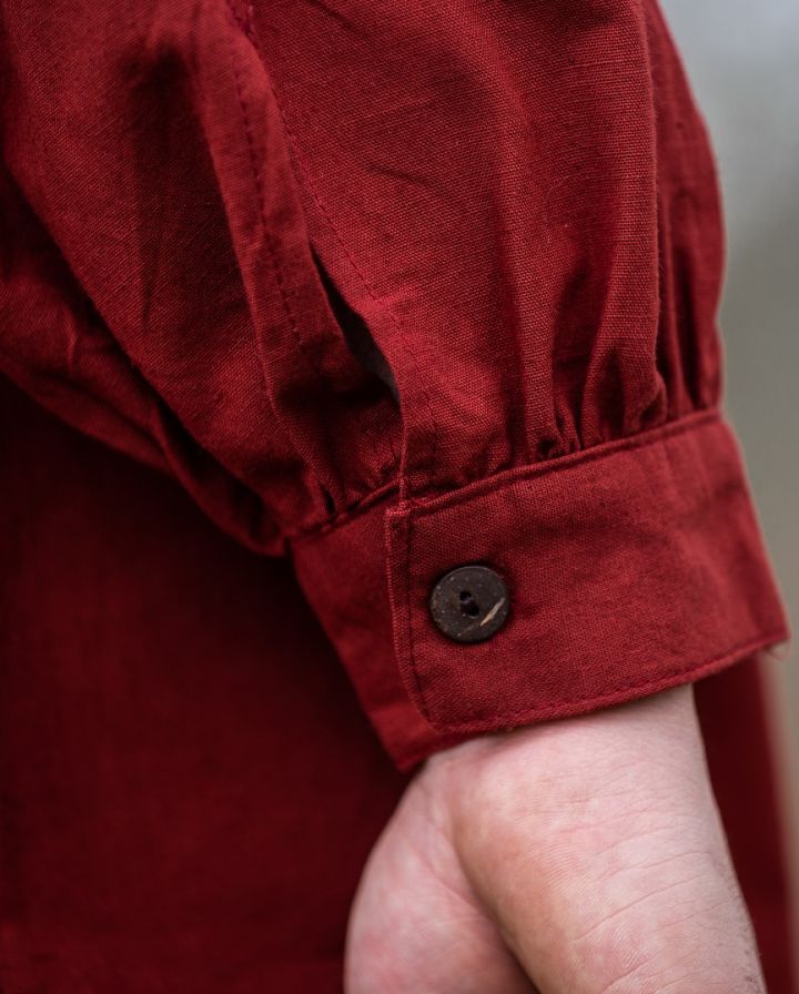 Medieval shirt red M 3
