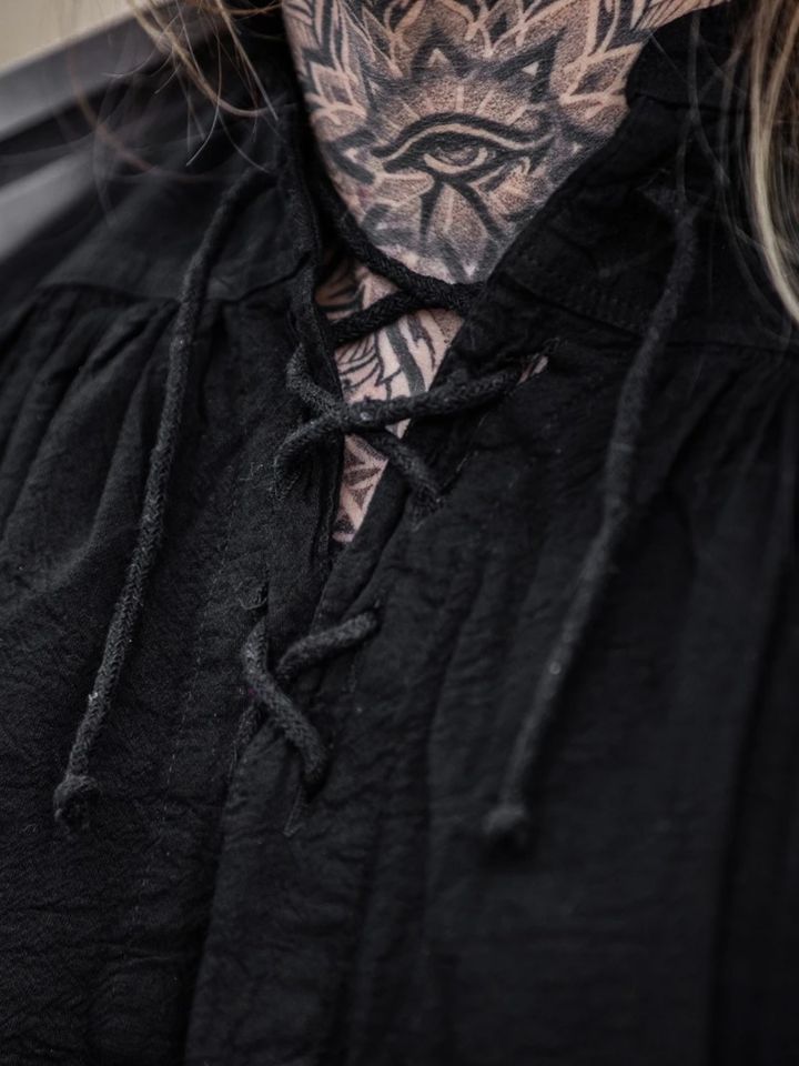 Medieval shirt black XXXXL 3